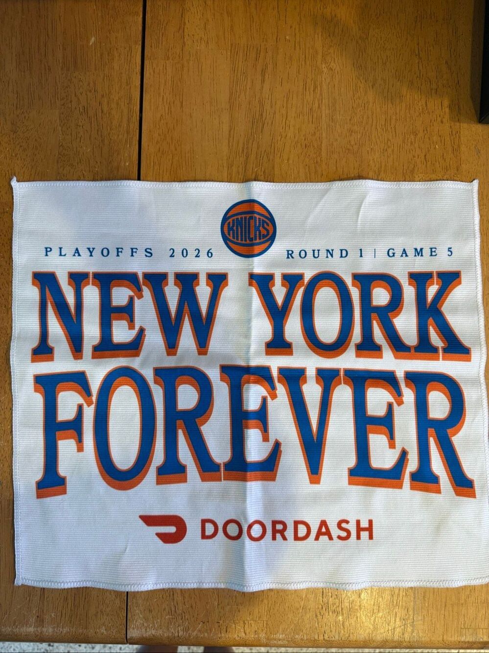2026 New York Knicks Playoffs Rally Towels Set of 2 | Eastern Conference Finals - Picture 2 of 9